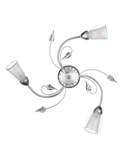 Onli Plafoniera 3 Luci "Liliana" Cromo E14